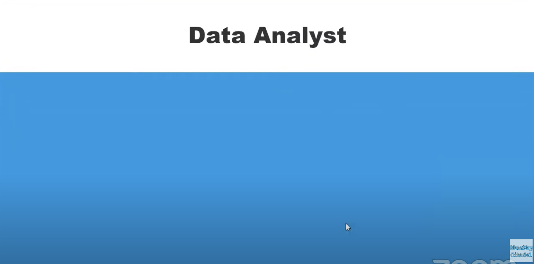 Introduction to Data Analysis